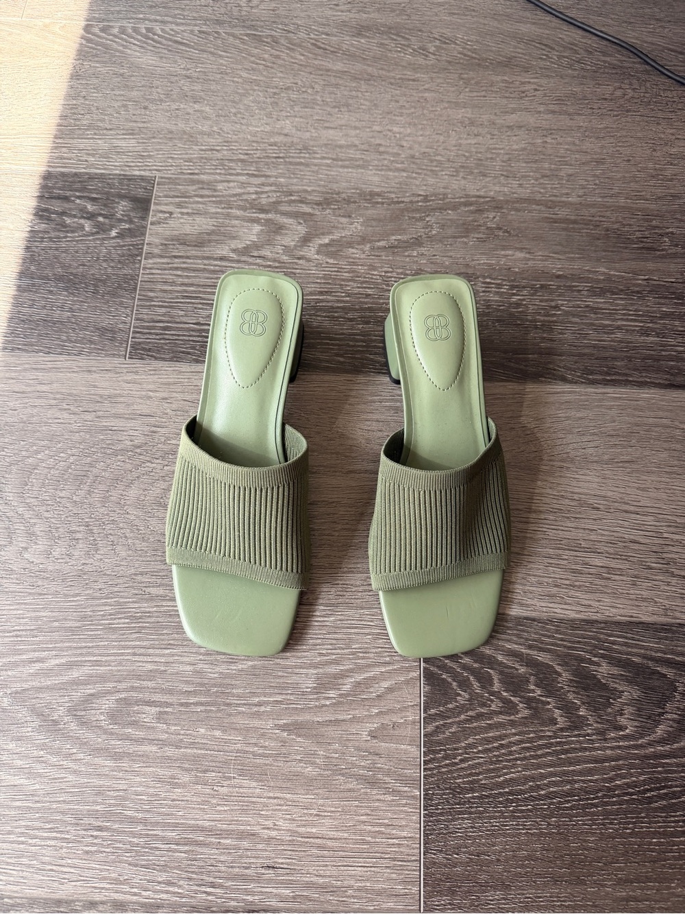 Bandolino Olive Green Block Heels